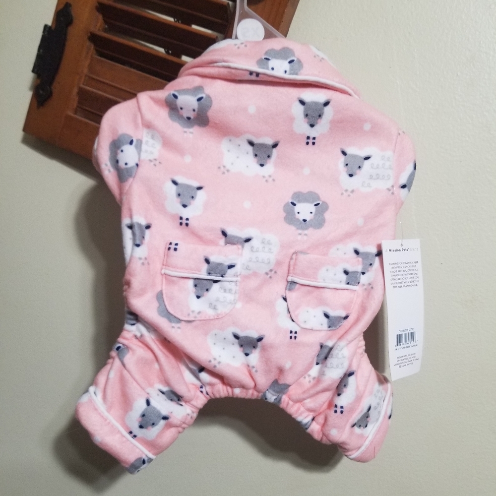 Dog lamb pajamas